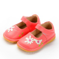 Chaussons pétillants pour bébé Watermelon Chaussures à fleurs faites à la main